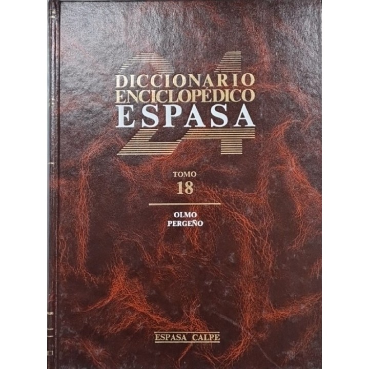 Diccionario Enciclopédico ESPASA. Tomo 18. Olmo Pergeño.